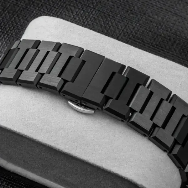 Arabic disit Carbon Fiber body men's watch (46gm weight)-full black - Image 5