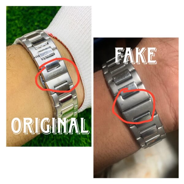 POEDAGAR High Quality 613 Men’s Watch Quartz Silver And White (3 Year Warranty) - Image 2